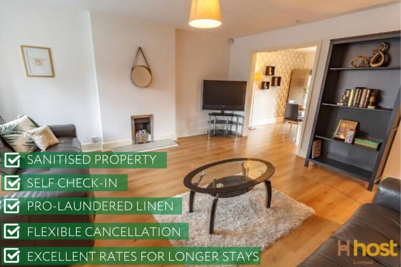 Host Liverpool - Rooms In A Spacious Coliving And Coworking Home With Garden, And Parking Close To Centre מראה חיצוני תמונה